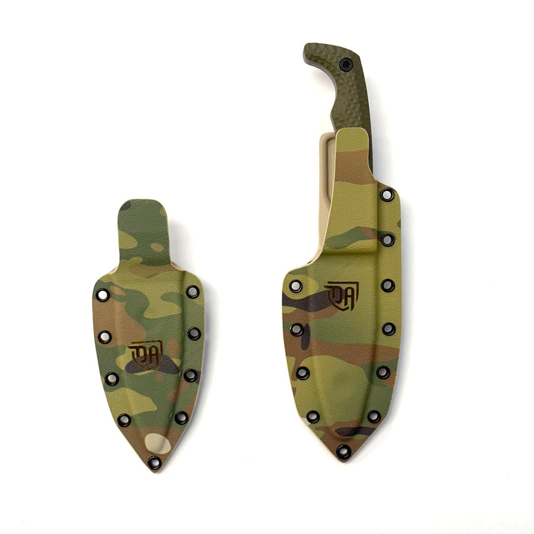 The "DA Blade" | Green Handle & Sheath Kit