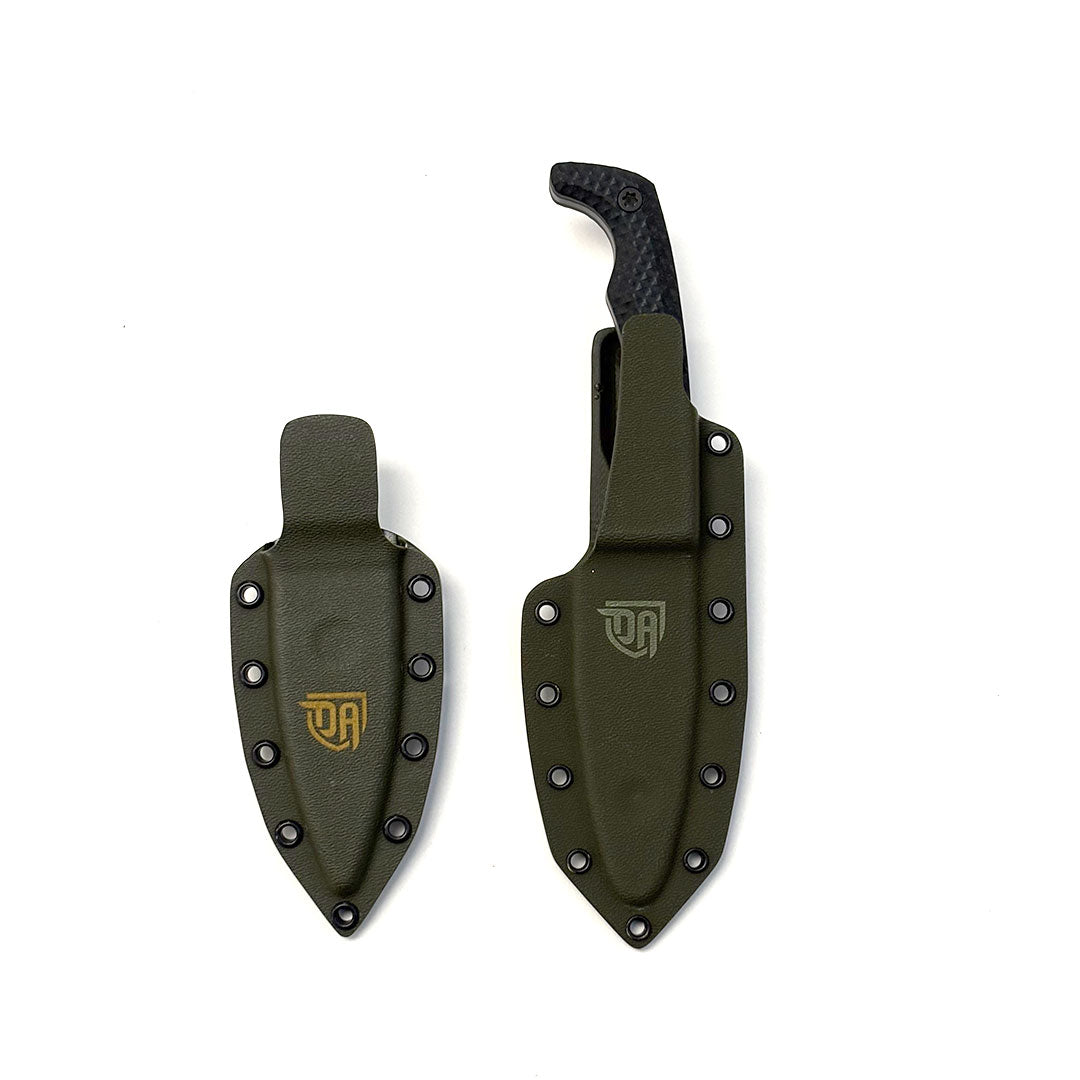 The "DA Blade" | Black Handle & Sheath Kit