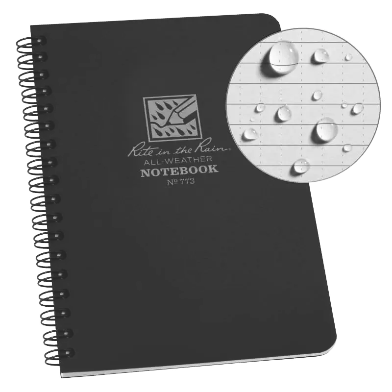 Rite In the Rain Side Spiral Notebook Universal Pattern