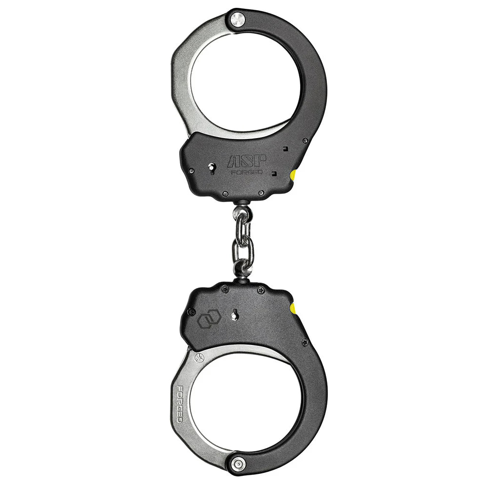 ASP Ultra Plus Cuffs, Chain (Steel Bow)  (Yellow/Tac)
