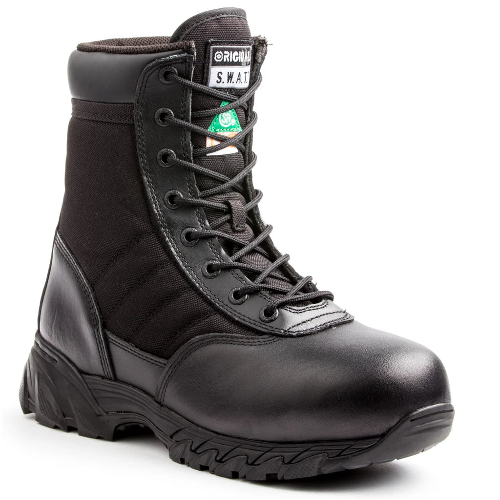 Original SWAT Classic 225001 CSA Unisex 9&quot; Composite Toe CSA Black
