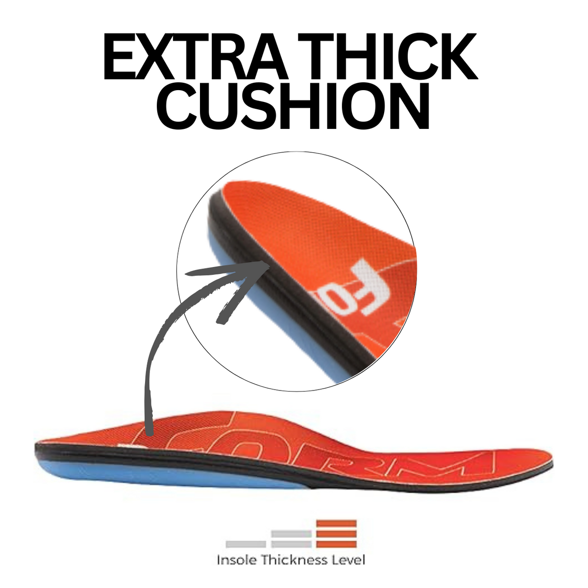 Form insole Reinforced (Comfort &amp; Relief)