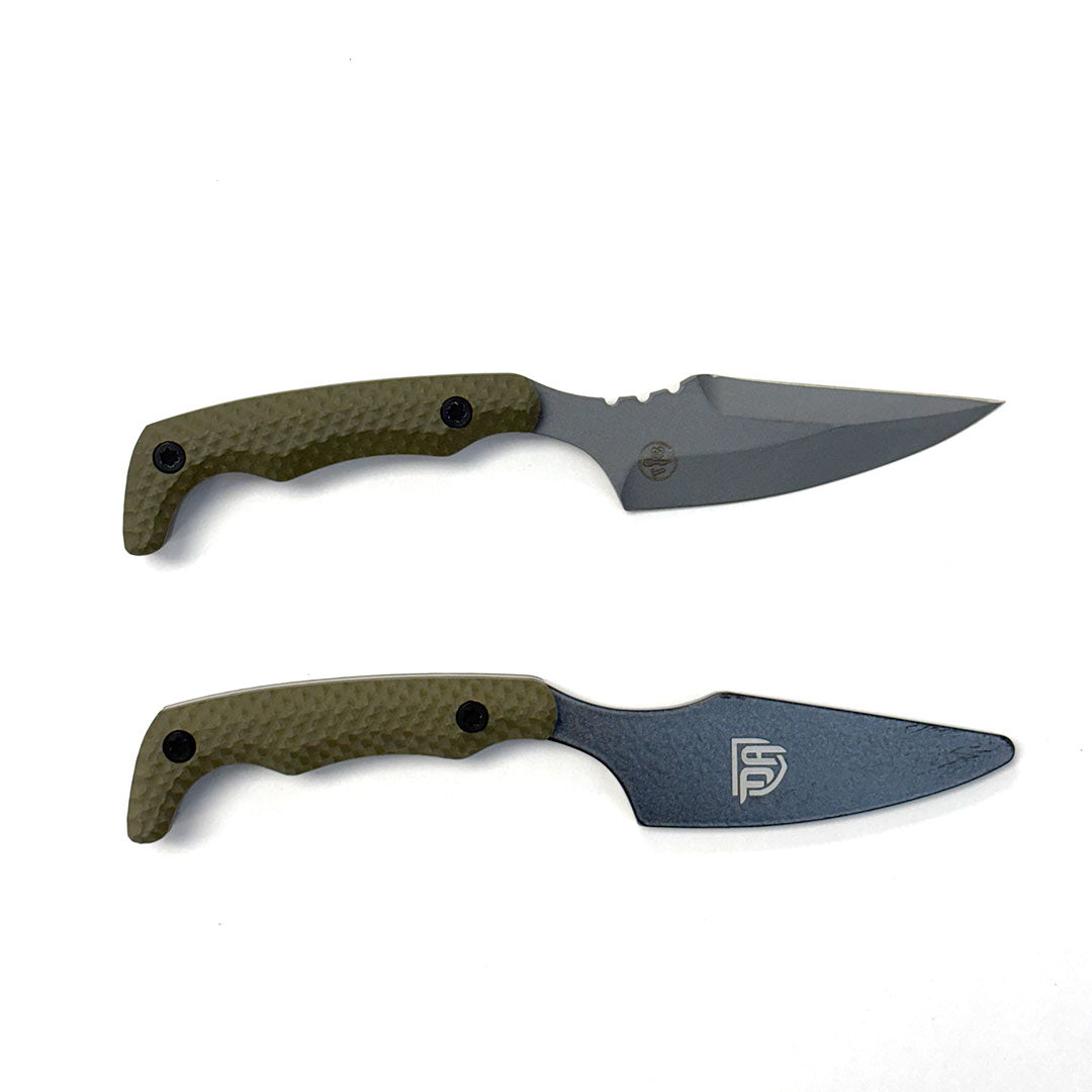 The "DA Blade"/Trainer Combo | Green Handle & Sheath Kit