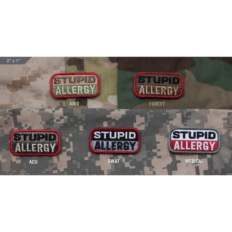 Mil-Spec Monkey Stupid Allergy Patch