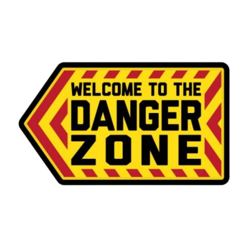 Mil-Spec Monkey Danger Zone PVC Morale Patch