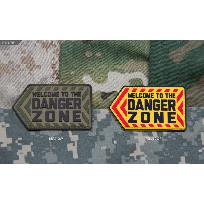 Mil-Spec Monkey Danger Zone PVC Morale Patch