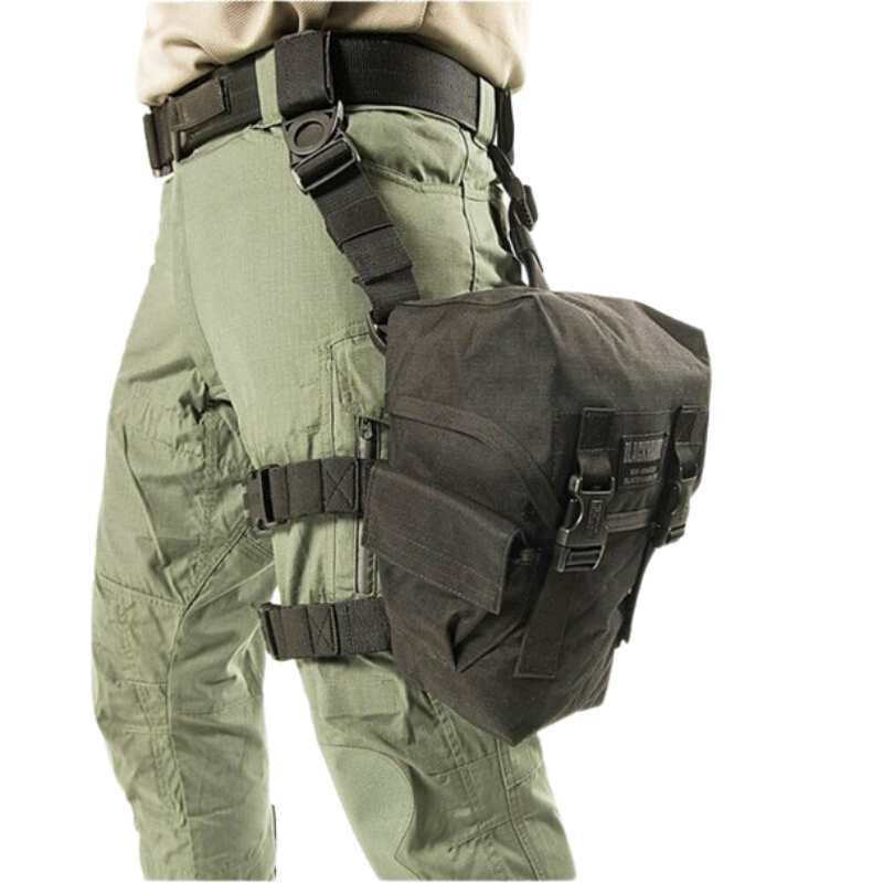 Blackhawk 56GM00BK Gas Mask Pouch | Black