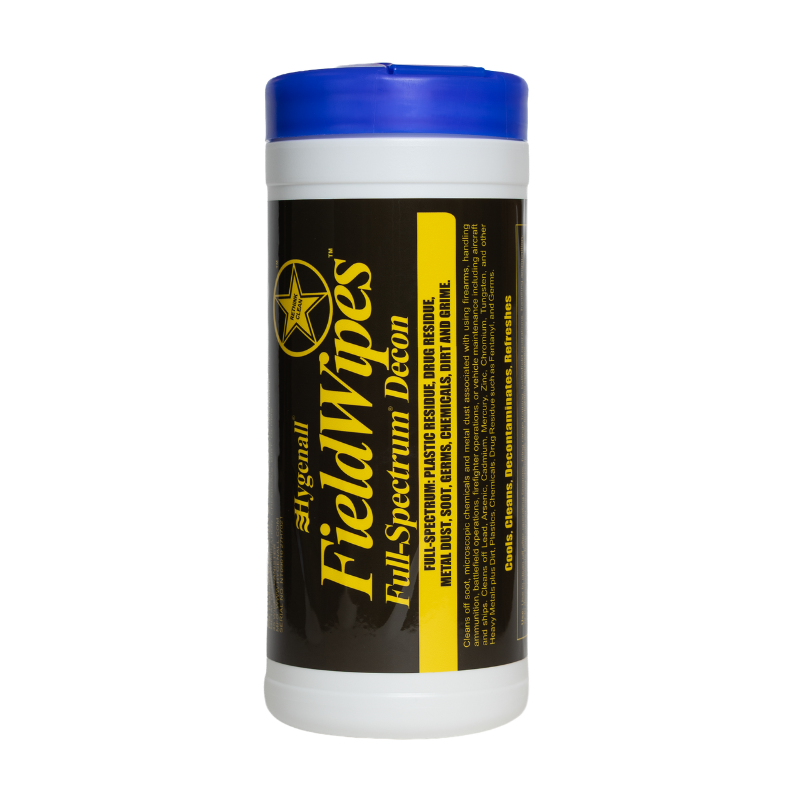 Hygenall FieldWipes Non-Rinse Cleaning and Decon Canister
