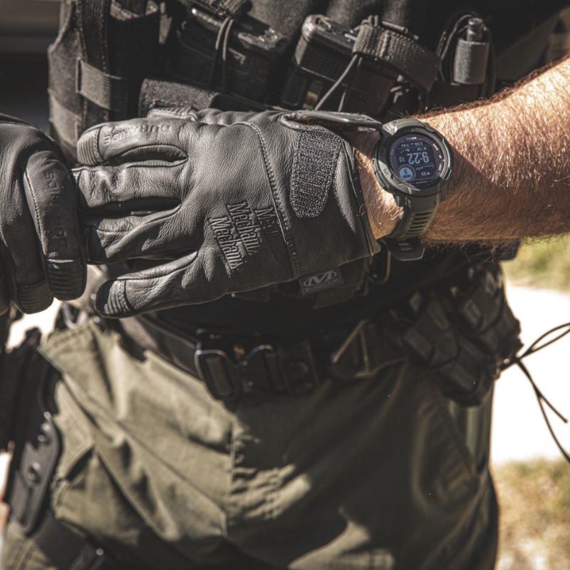 Mechanix Wear Leather Needlestick Law Enforcement
