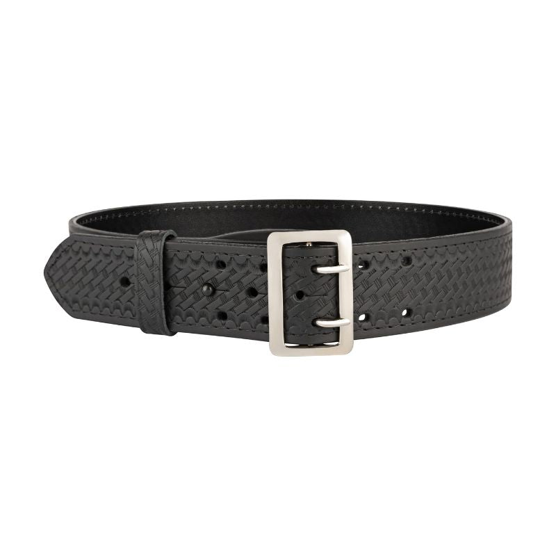 Perfect Fit 2.25&#39;&#39; Sam Browne Leather Belt | Basket Weave