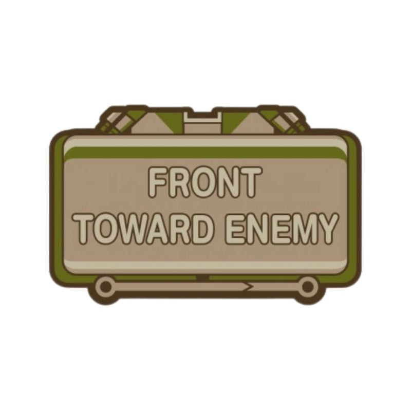 Mil-Spec Monkey Front Toward Enemy Patch