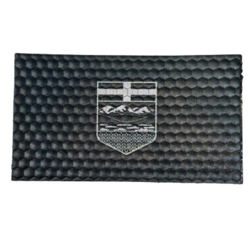 Patch Alberta Flag - Black and Grey - Hi Vis