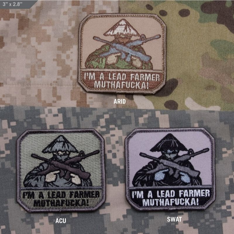 Mil-Spec Monkey Lead Farmer Patch