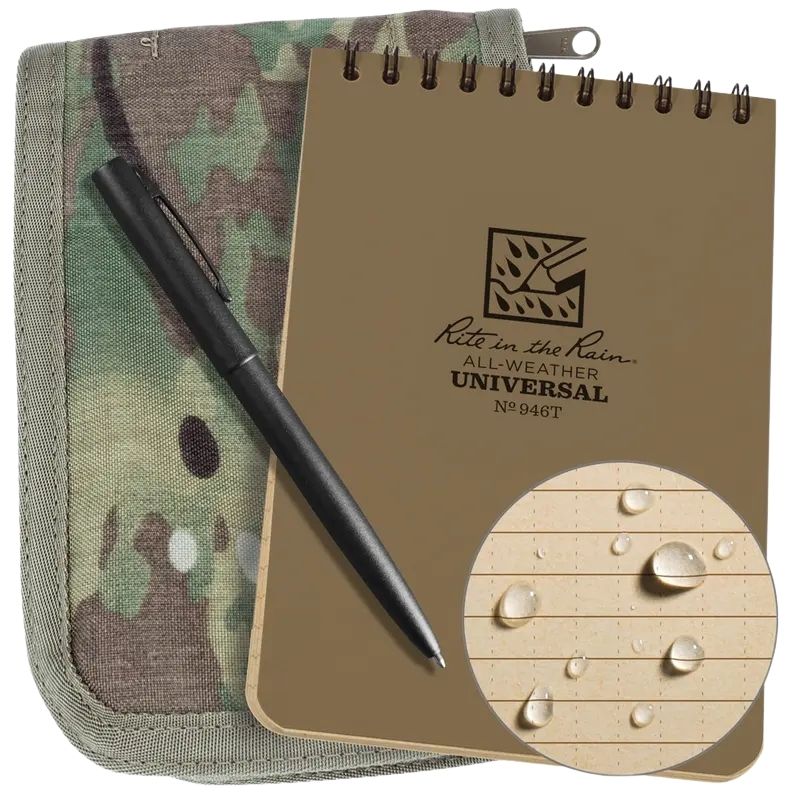 Rite In The Rain Universal 4x6 Notebook Kit | Multicam