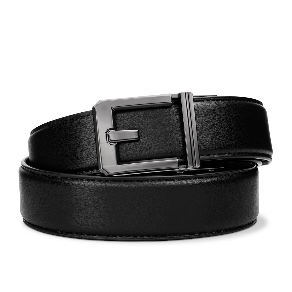 Leather Gun Belt 1.5&quot; X3 Buckle