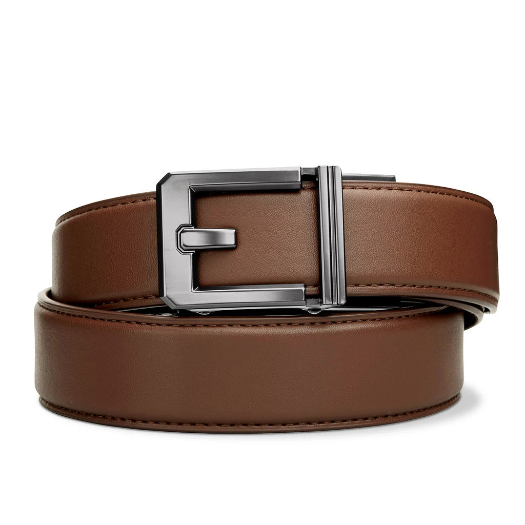 Leather Gun Belt 1.5&quot; X3 Buckle