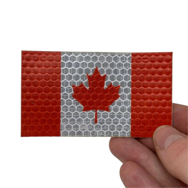 Patch Canada Flag - Hi Vis Sticker