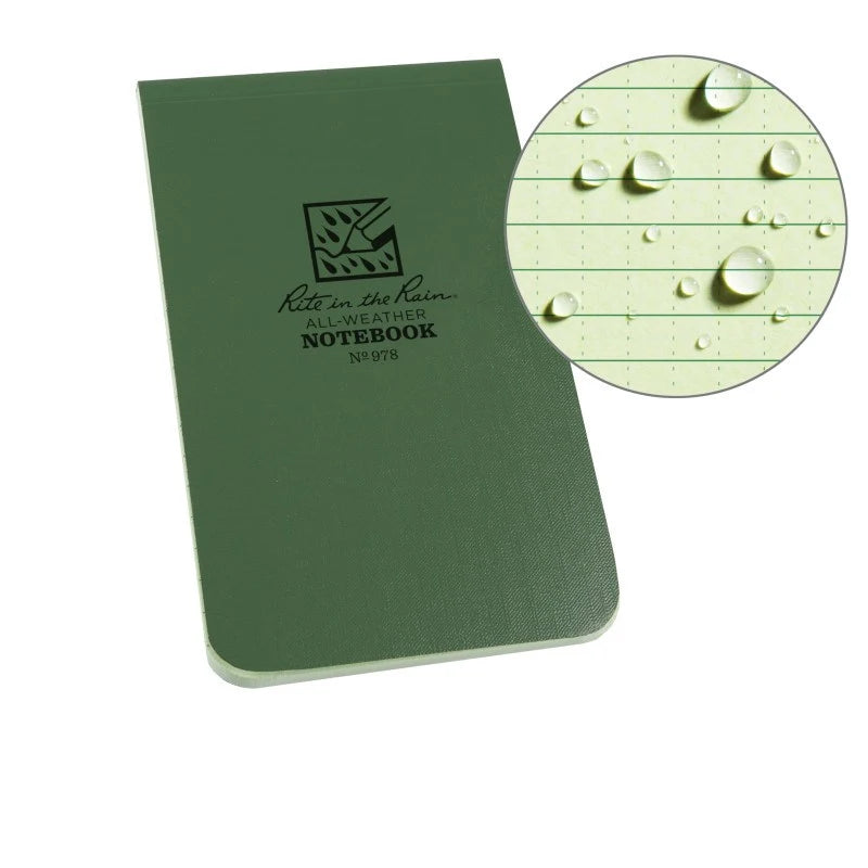 Rite In the Rain  Soft Cover Top Bound Notebook