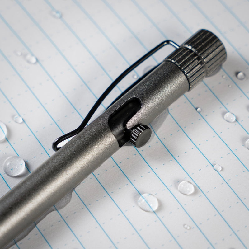 Rite in the Rain Gunmetal Bolt-Action Pen
