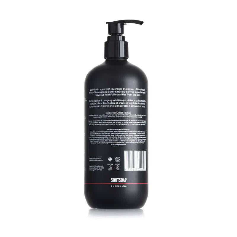 SOOTSOAP DETOXIFYING AND DEODORIZING HAND AND BODY SOAP-500ml