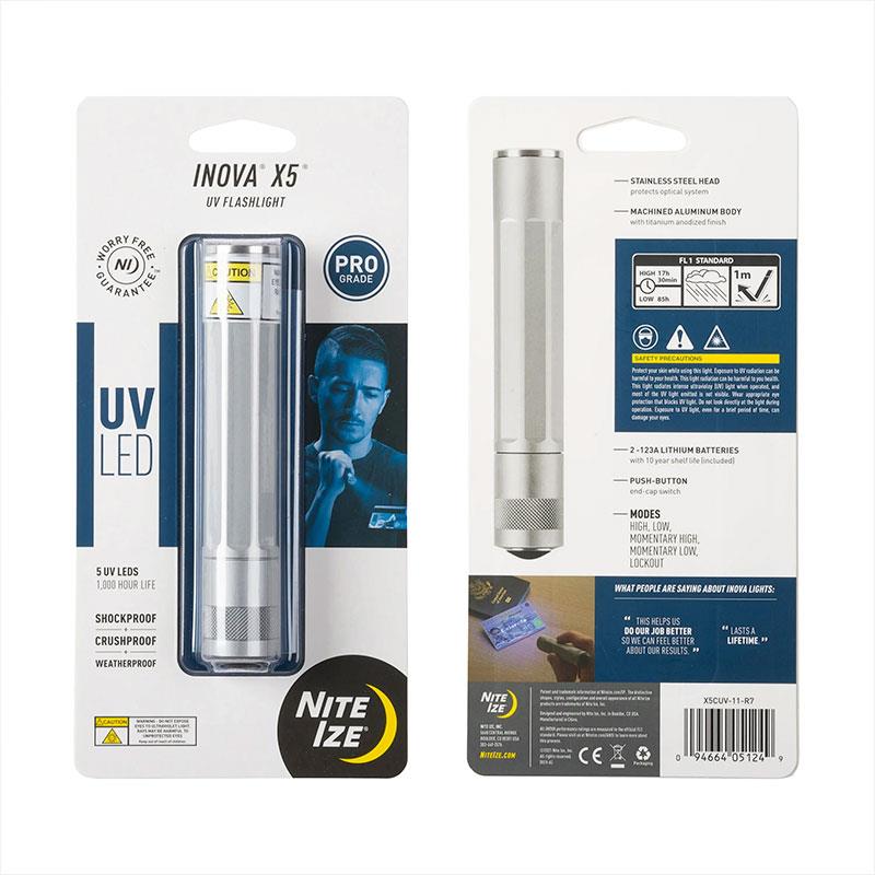 Nite Ize INOVA X5 UV LED Flashlight