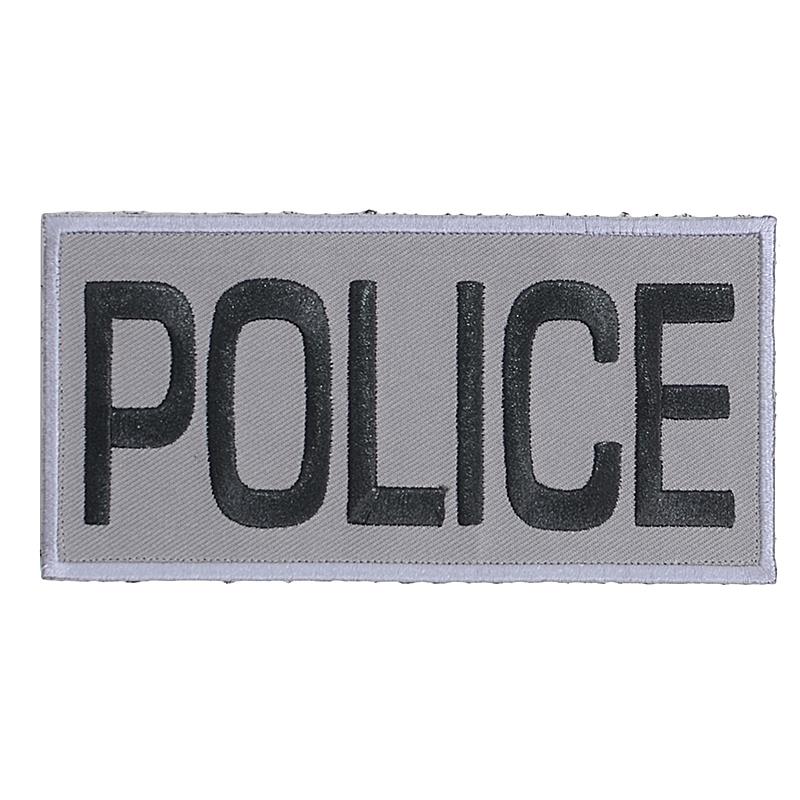 Police Patch Velcro 2.2&quot;x5&quot; ^