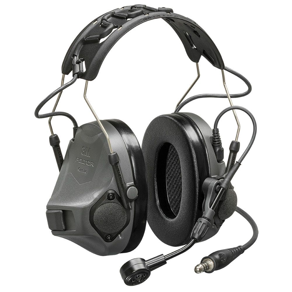 3M PELTOR ComTac VIII Single Comm Headset MT14H418A-47 GN, Nexus™ 4-Con