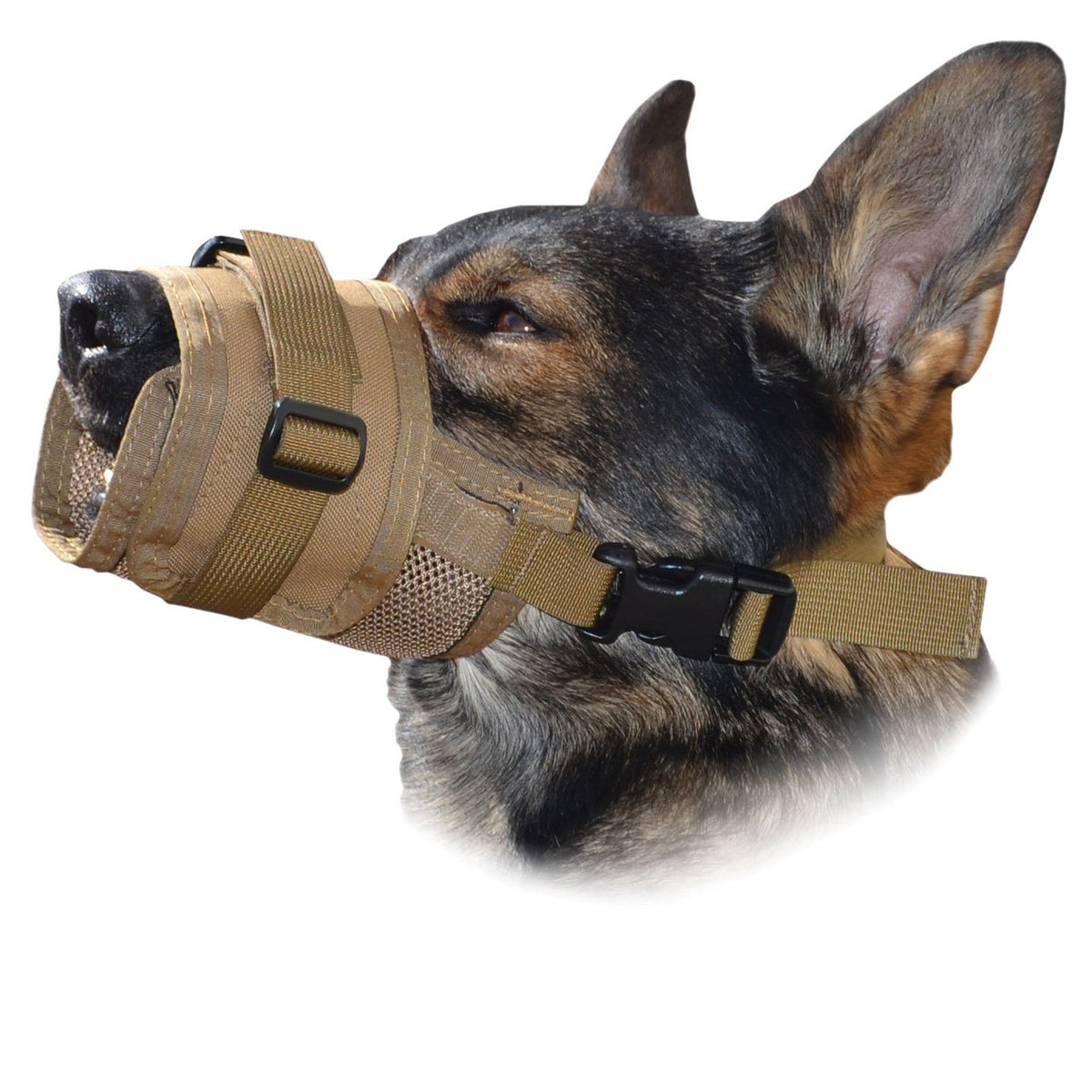 Ray Allen Manufacturing RAM Adjustable Mesh Muzzle | Coyote