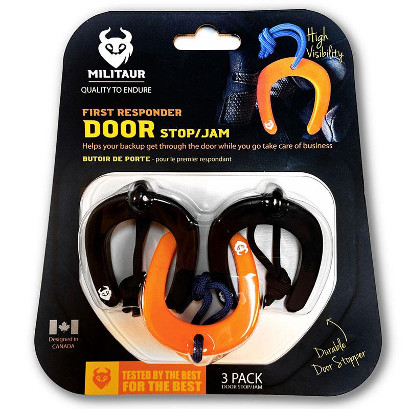 Militaur First Responder Door Stop/Jam - 3 Pack