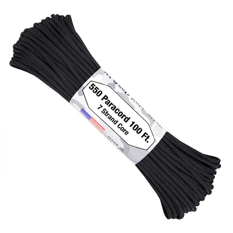 Atwood 550 Paracord - Black