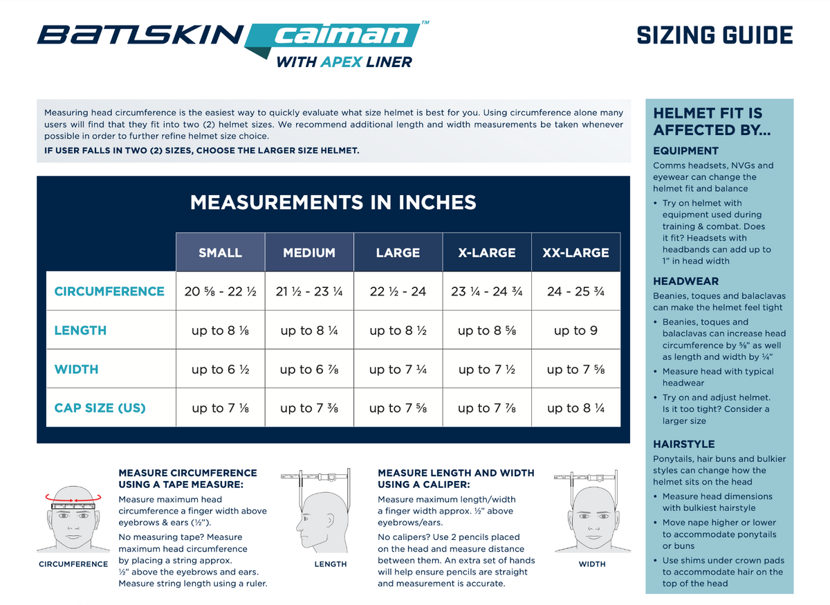 Galvion Caiman Bump Helmet System