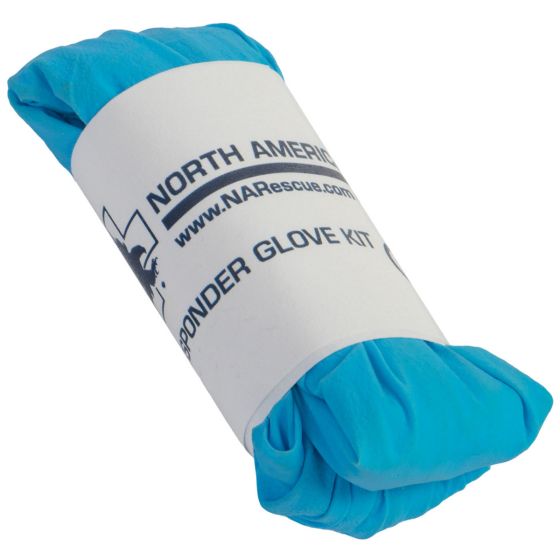 North American Rescue Glove Responder Blue 5pk