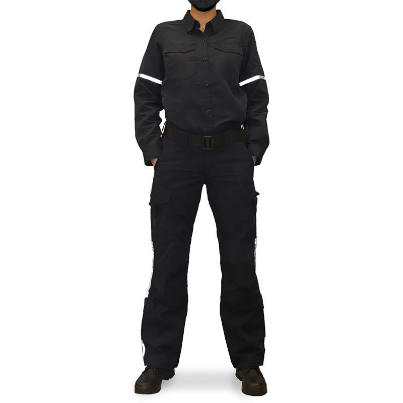 911 Fast-tac MHC Women&#39;s Long Sleeve Shirt (Dark Navy) | 911supply.ca