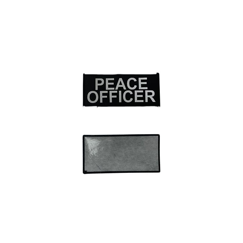 Reflective Peace Officer Patch Small Sew On | 911 Supply