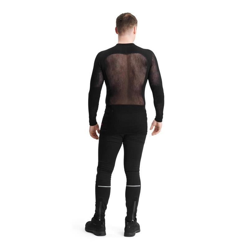 Aclima WoolNet crewneck M&#39;s (Jet Black) | 911supply.ca