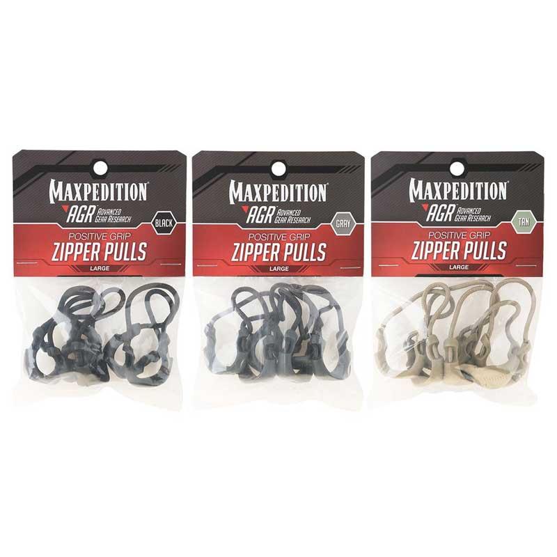 Maxpedition Positive Grip Zipper Pulls (Pack of 6) 