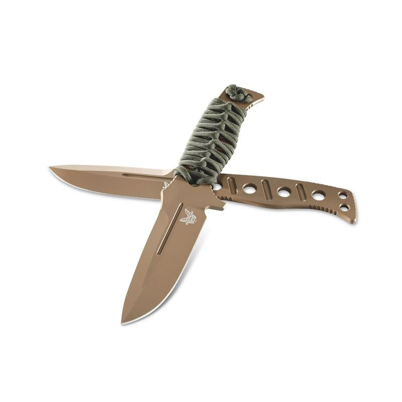 Benchmade 375FE-1 Fixed Adamas Flat Earth | 911supply.ca
