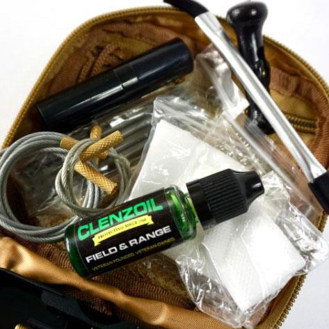 Clenzoil Tactical Rifle &amp; Pistol Cleaning Kit - .223, 5.56mm, .380, 9mm, .300, 7.62mm