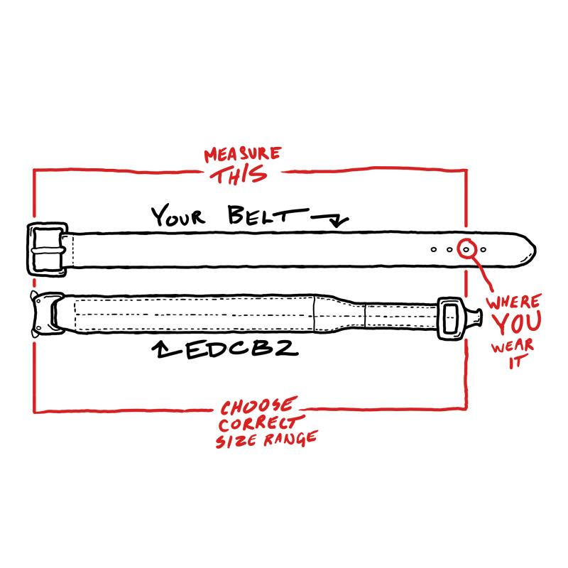 Ferro Concepts Everyday Carry Belt (EDCB2) |911supply.ca