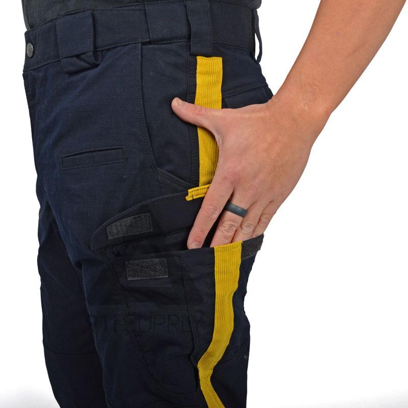 911 Stryke Pants with Yellow Stripe | 911supply.ca