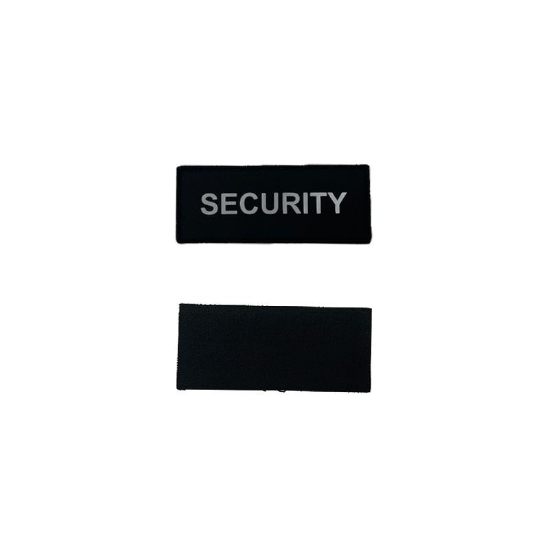 4 X 11 Black/Grey Security Patch Reflective