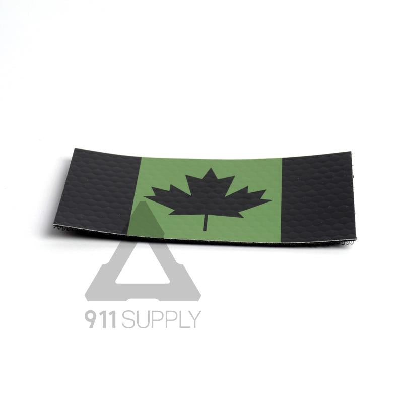 911 IR Canada Flag Green Pro 3.5&quot; x 2&quot; | 911supply.ca