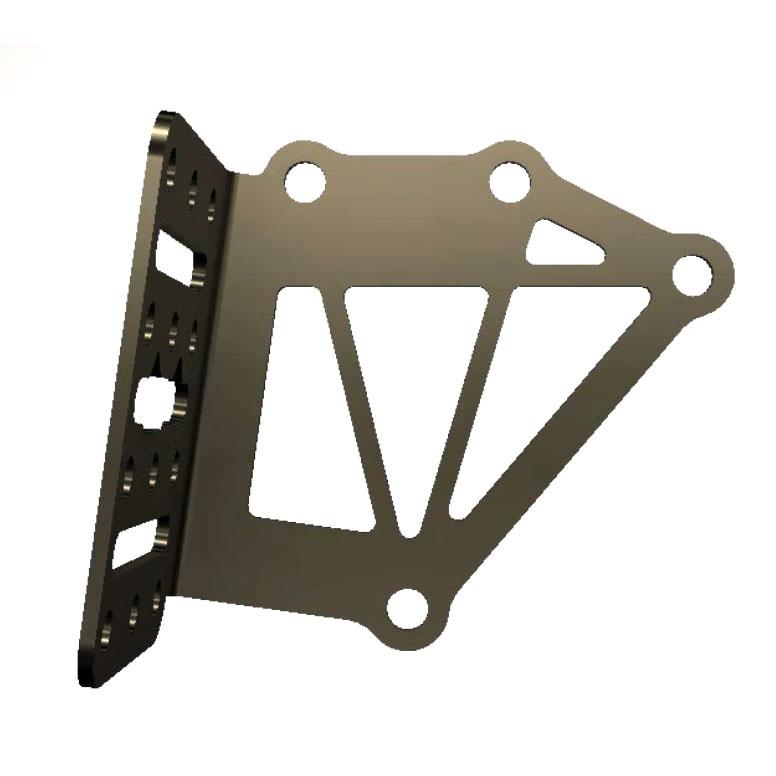 Black Box Customs Negative Cant Plate Equipment mount (NCP-E)