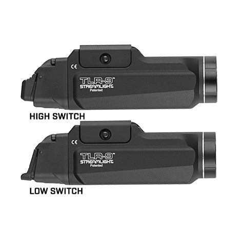 Streamlight TLR-9 Gun Light with Ambidextrous Rear Switch Options