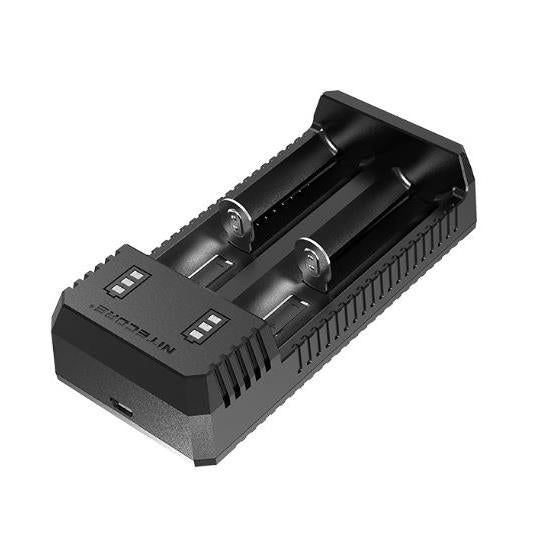 Nitecore UI2 Portable Dual-slot USB Li-ion Battery Charger | 911supply