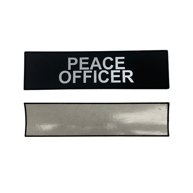 Reflective Peace Officer Patch