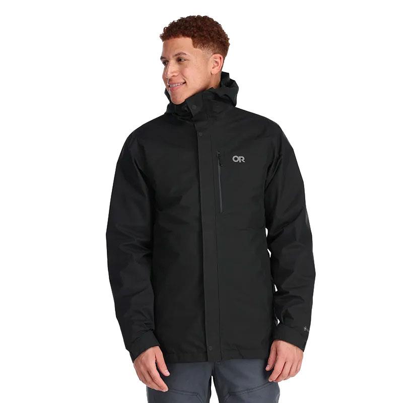 Outdoor Research Men's Foray 3-in-1 Parka - Black