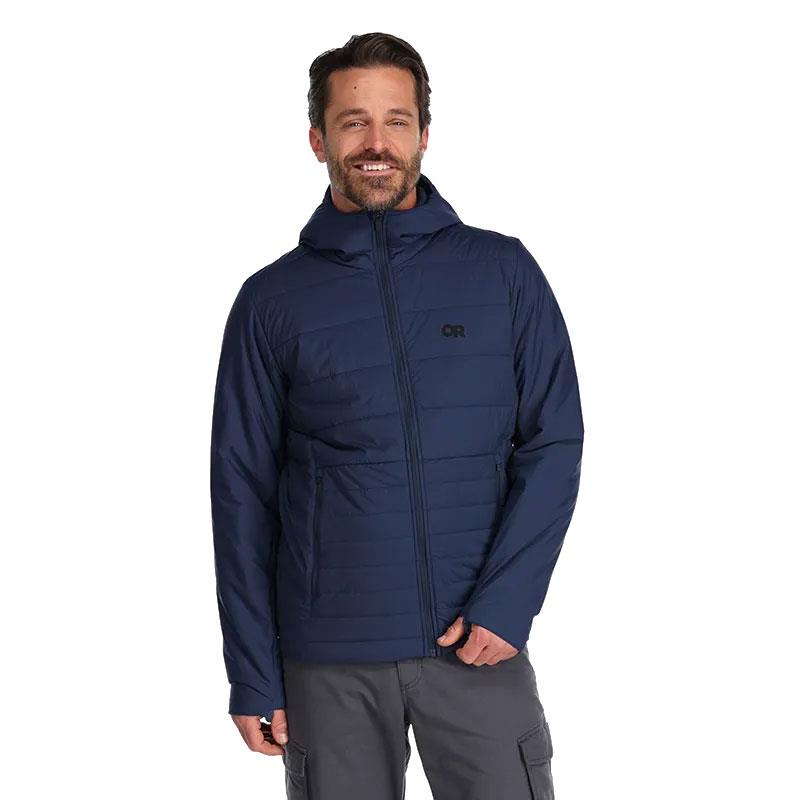 Outdoor Research Men&#39;s Shadow Insulated Hoodie - Naval Blue ^