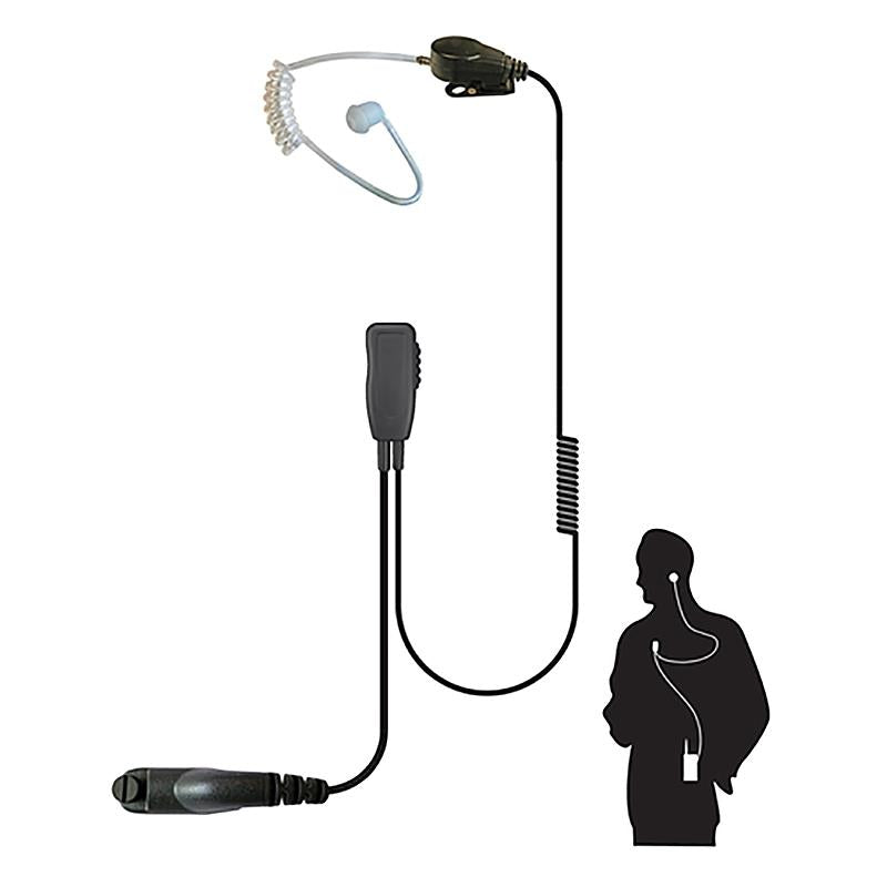 Code Red Recruit M7 Wire Lapel Microphone for Motorola