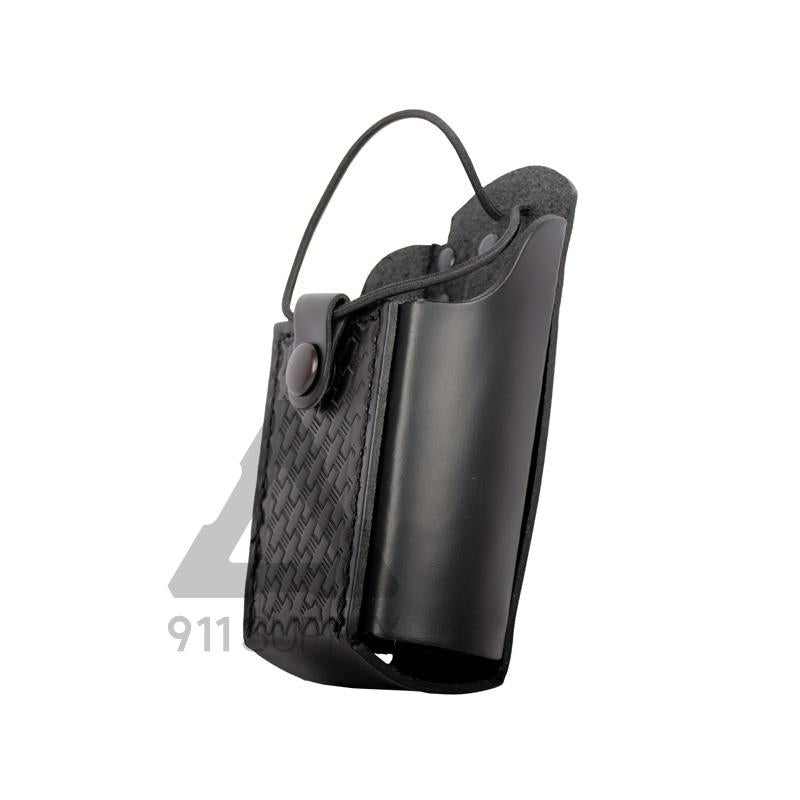 Perfect Fit Basketweave Leather Fire Radio Holder